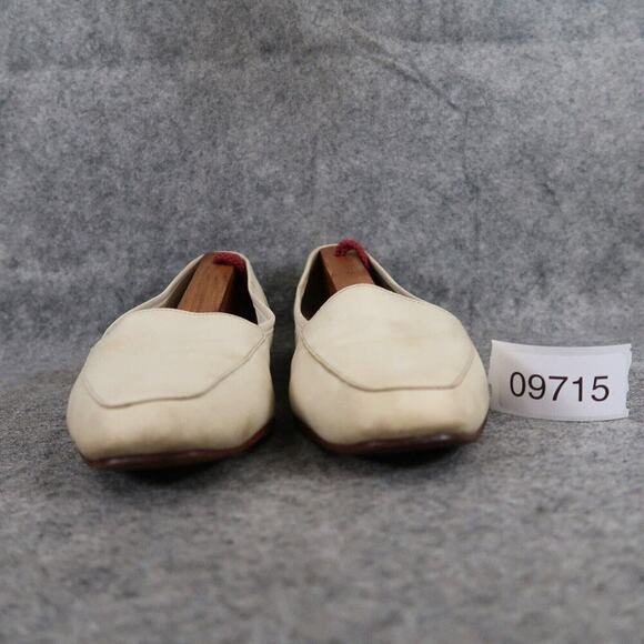 Enzo Angiolini Shoes Women 8 Flats Slip On Loafer Classic Leather Fashion Career - Picture 3 of 16